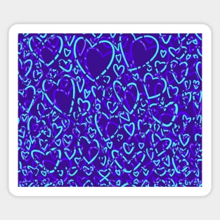 Neon Hearts Sticker